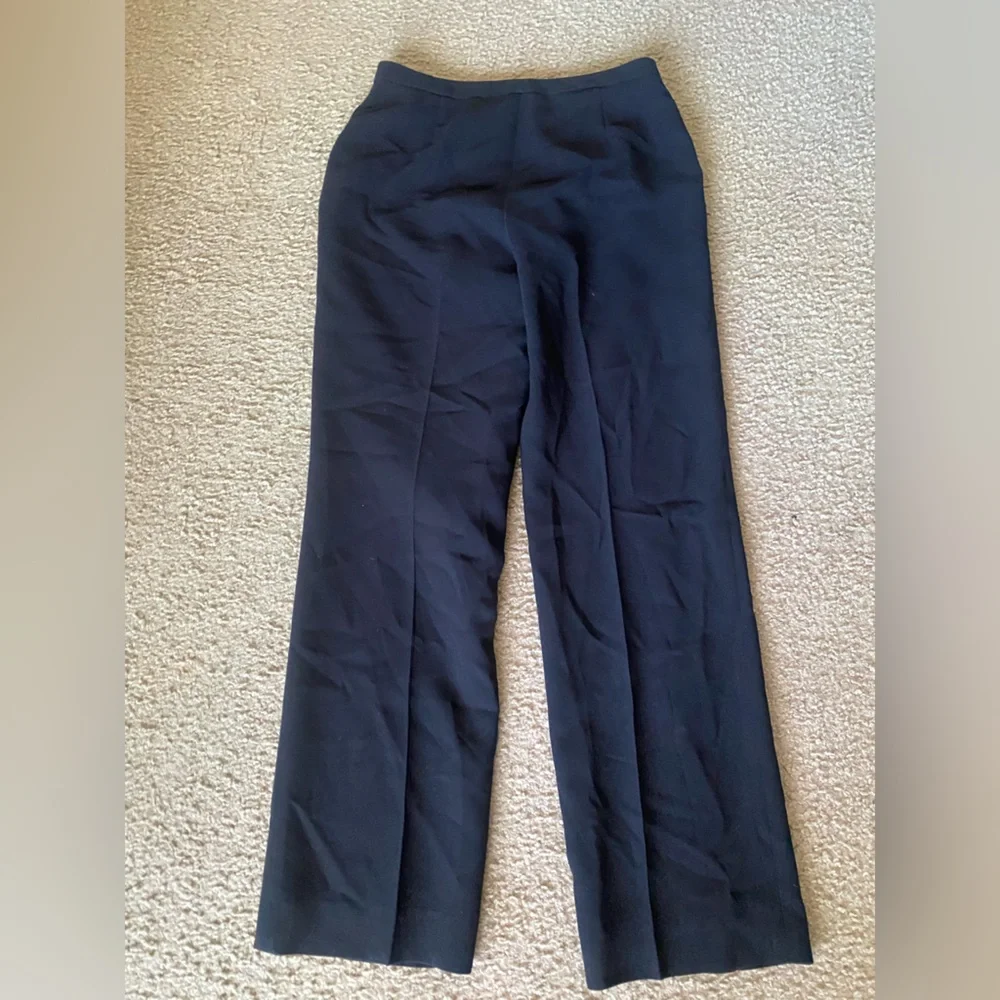 Classic Black Dress Pants Size 10 - Picture 2 of 3